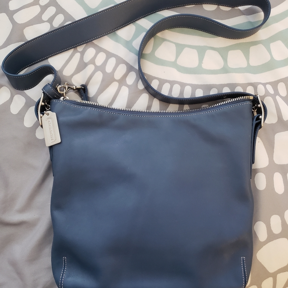 Coach - Blue Shoulder Bag